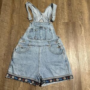 Vintage SQZ Squeeze Denim Overalls